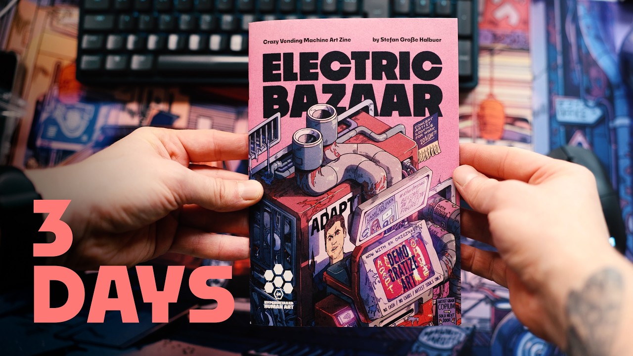 I Made an Entire Art Zine in Just 3 Days (From Blank Page to Print