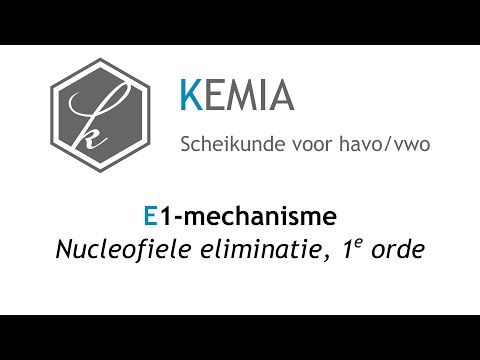 Video: Wat is e1 in de chemie?