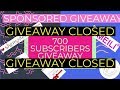 700 SUBSCRIBERS GIVEAWAY ALL WELCOME!!