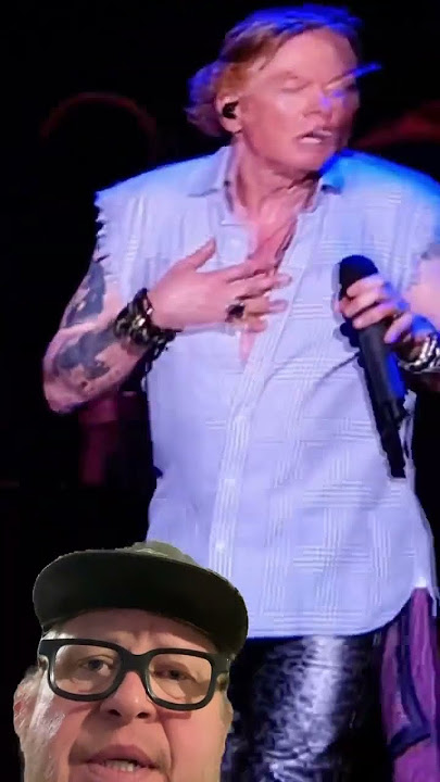 AXL ROSE tells a very FUNNY JOKE!