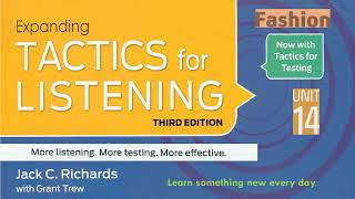 Tactics for Listening Third Edition Expanding Unit 14 Fashion