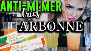 Anti-MLMer Tries ARBONNE FIZZ STICKS