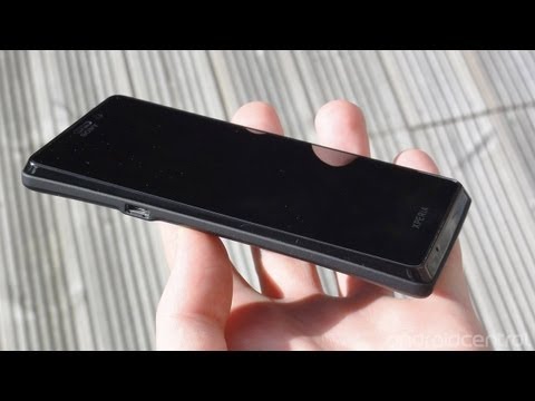 Sony Xperia T hands-on video review