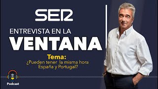 Entrevista en @LaVentanaCadenaSER para hablar del cambio de Hora en Portugal y España.