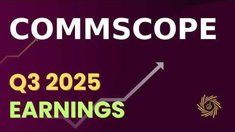 CommScope Holding Company, Inc  COMM Q3 2025 Earnings Call