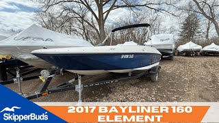 2017 Bayliner 160 Element Boat Tour SkipperBud's