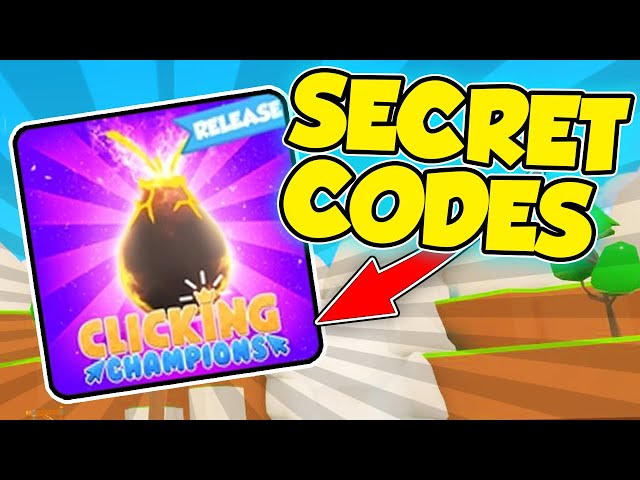 ALL *NEW* SECRET OP WORKING CODES! Roblox Clicking Champions 