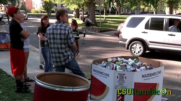 Ramble On: Cans Around the Oval at Colorado State University
