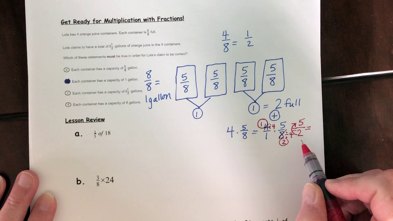 Multiplication With Fractions YouTube Multiplication with fractions youtube