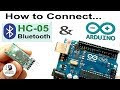 Bluetooth Module HC-05 with Arduino | Connections & Coding tutorial