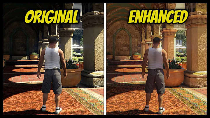 GTA V Original vs Enhanced - Graphics and Details Comparison