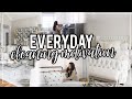 Clean With Me | My Everyday Cleaning Routine + Motivation! NitraaB