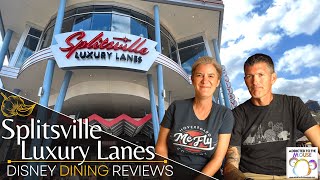 Splitsville Dining Room in Disney Springs at Walt Disney World | Disney Dining Review