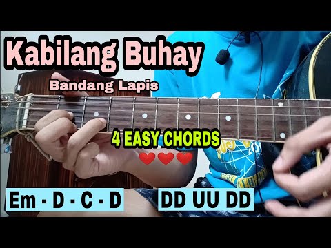 Kabilang Buhay Guitar Tutorial - Bandang Lapis (4 Basic Chords | SUPER EASY)
