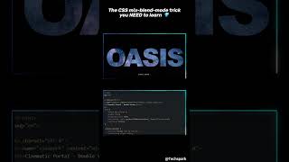 The CSS mix-blend-mode trick you NEED to learn 💎
