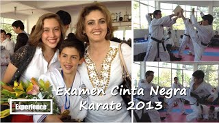 Examen Cinta Negra Karate - 2013  MATT CENTER