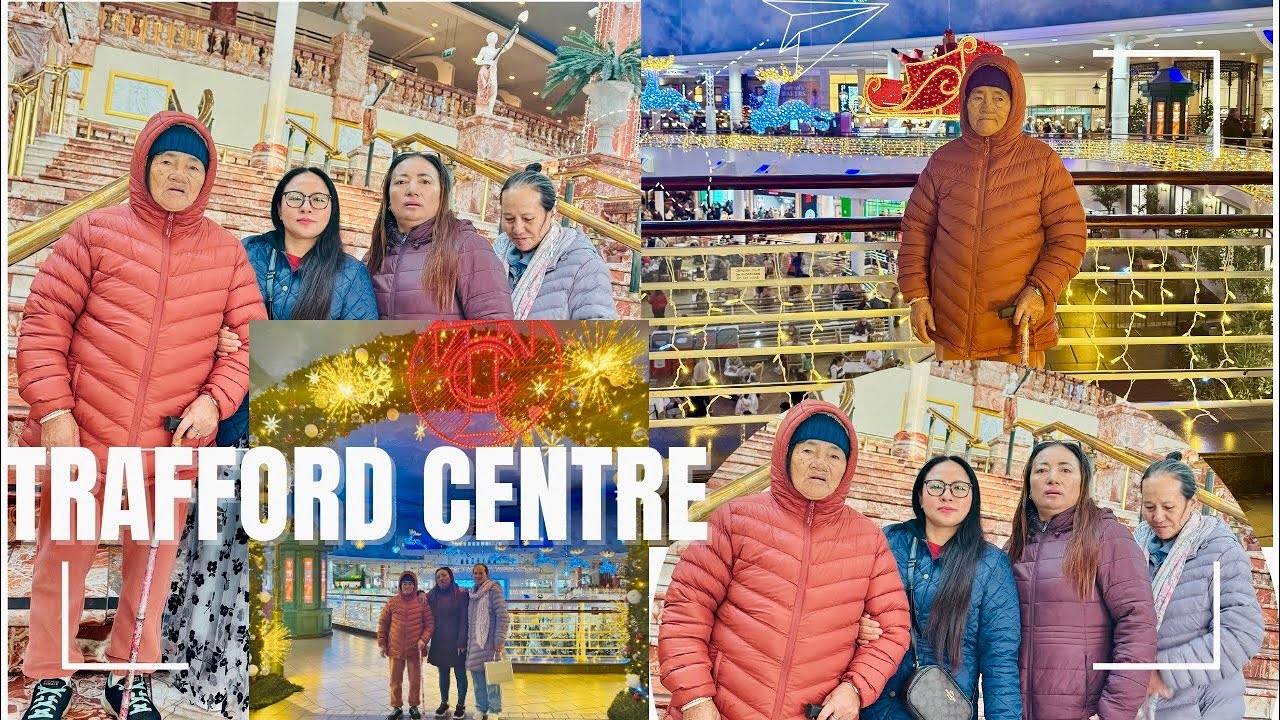 Visit to Trafford Centre |Christmas Season 2025| Family Time | #foryou #deepak4able #love #youtube