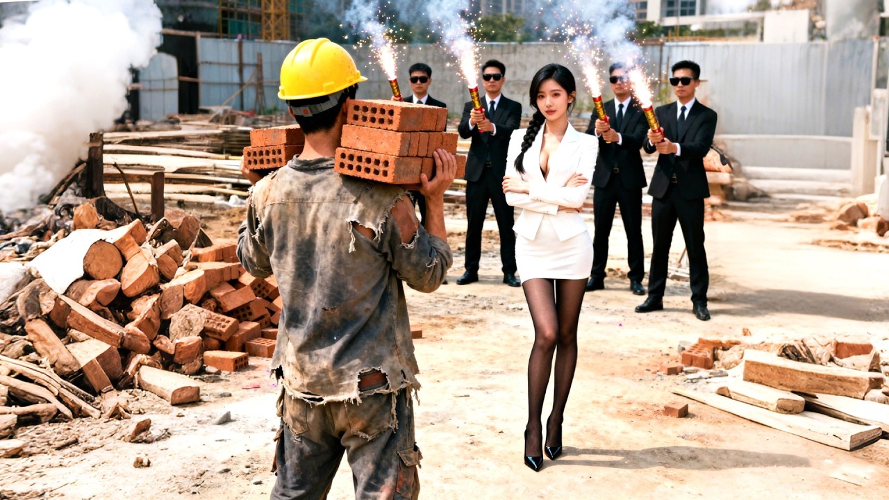 女總裁錯把窮小伙當成搬磚工，不料他恰是來工地視察的首富繼承人，一見鍾情拉去閃婚，當晚就要洞房花燭要名分！