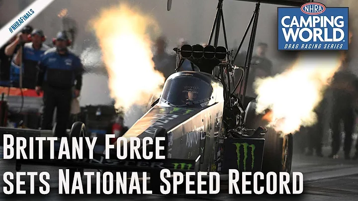 Brittany Force sets Top Fuel national speed record