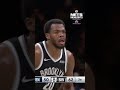 big night for the big fella 💪 #brooklynnets #dayronsharpe #nba
