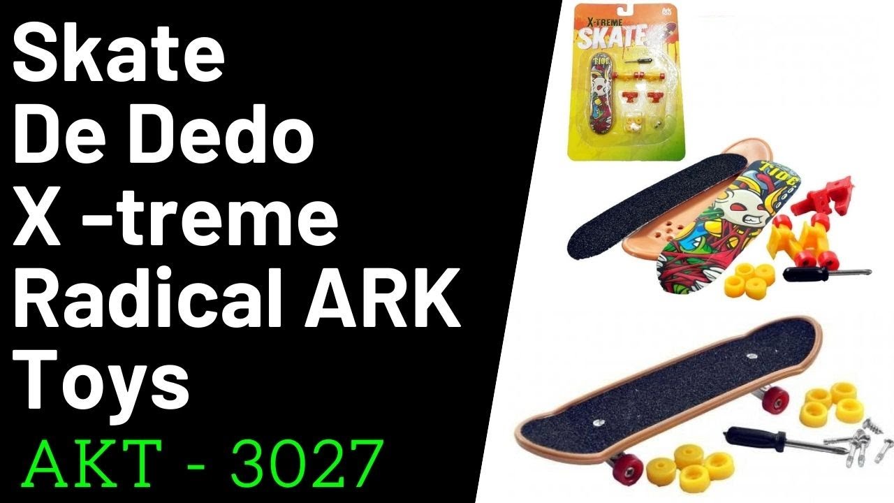 Skate De Dedo E Rampa Extremo Radical Sortido Toyng - Sacolão.com