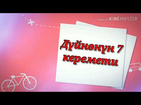 Video: Дүйнөнүн канча керемети