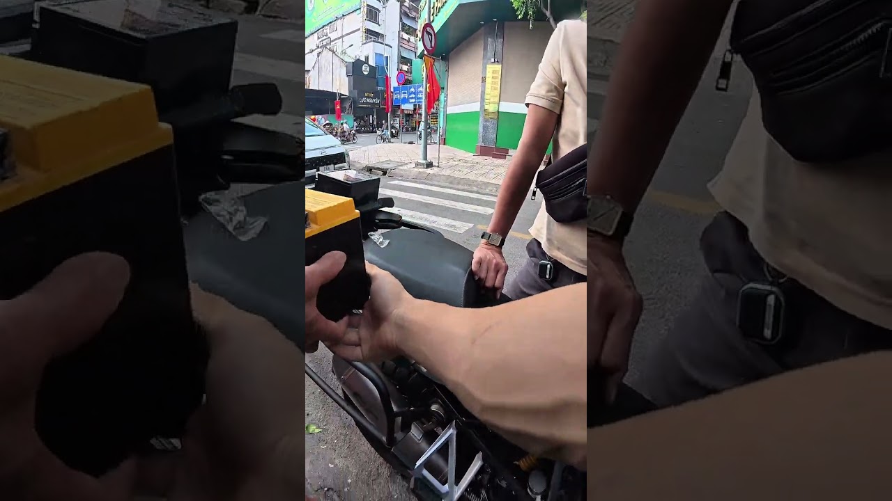 Thay ắc quy BMW R 1250 GS | Replacing the battery in a BMW R 1250 GS 