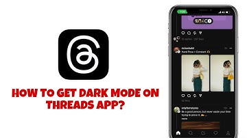 How to get DARK MODE on Instagram Threads App | How to Enable  Dark Mode on Instagram Threads