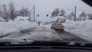 Part 2 - driving in Buffalo Snow Storm November 2014