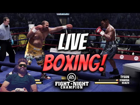 Come Fight Me LIVE In Fight Night Champion!! (Xbox!)