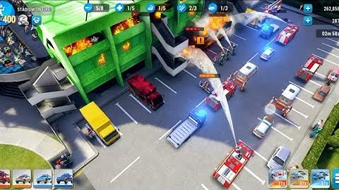 Emergency HQ | Stadium on Fire | EMHQ Rescue Strategy | Mobile Games