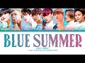 ATEEZ Blue Summer Lyrics (エイティーズ Blue summer 가사) (color coded lyrics)
