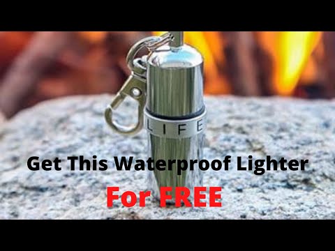 Best Waterproof Lighter Life Strike Pro - Survival Tool Life Strike Pro For FREE