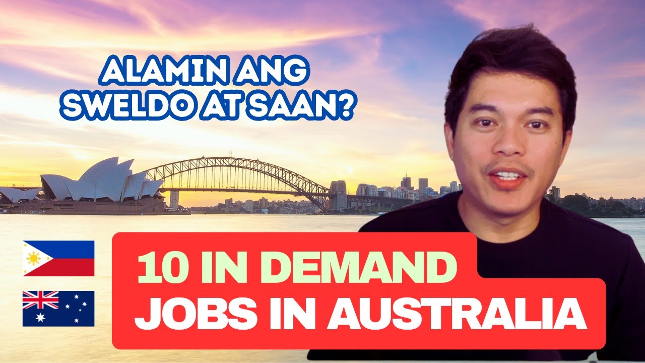Mga Trabaho sa Australia pwede sa mga Pinoy 2025 l In-demand Jobs in Australia for Filipinos
