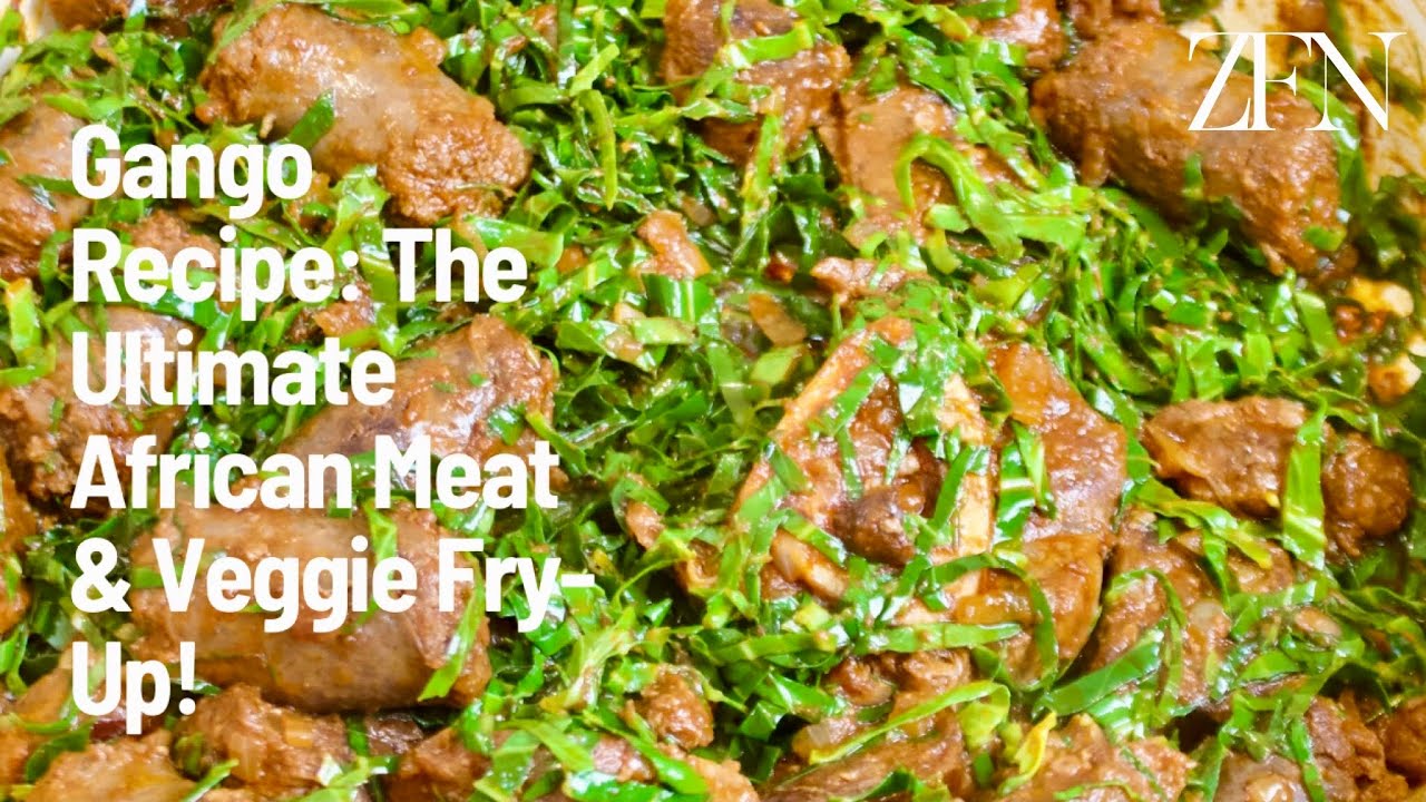 How to Make Gango | A Flavourful African Dish Perfect with Sadza or Pap ...