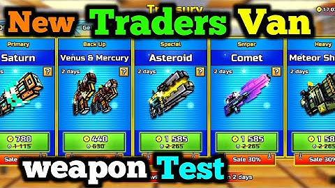 New Traders Van Weapon Reviews in Pixel Gun 3D