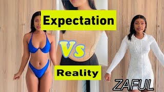 EXPECTATION VS REALITY TRY ON HAUL FT ZAFUL | Mami Sky | #zaful #zafulwear