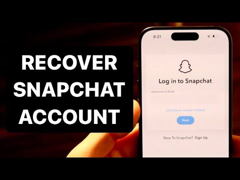 How To Recover Snapchat Account Without Email Or Phone Number!