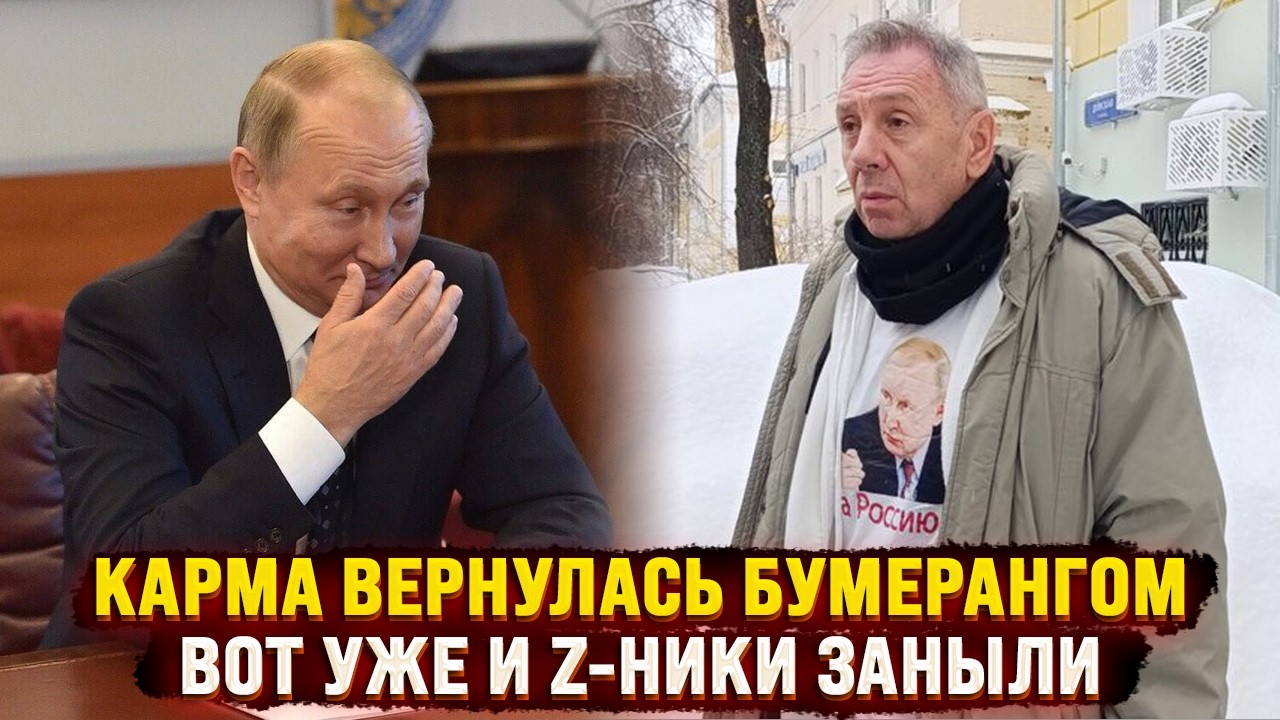 Карма вернулась бумерангом - вот уже и Z-ники заныли