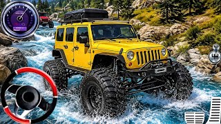4x4 Offroad Jeep Driving Simulator 3D || Driver SUV 4x4 Jeep Offroad Game 2026 Android Gameplay screenshot 5