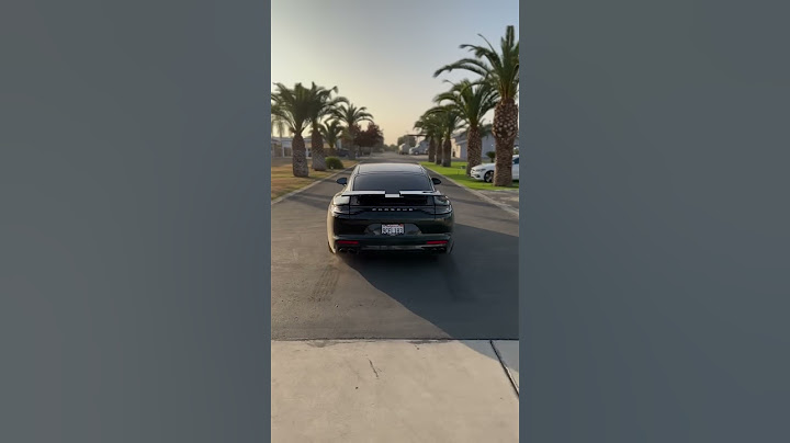 0-60 in 2.6 SECONDS?! 😱 Launch Control + Exhaust 🔥 Porsche Panamera Turbo S | by Harjot_S_G