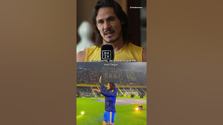 CAVANI SOBRE LA HINCHADA DE BOCA