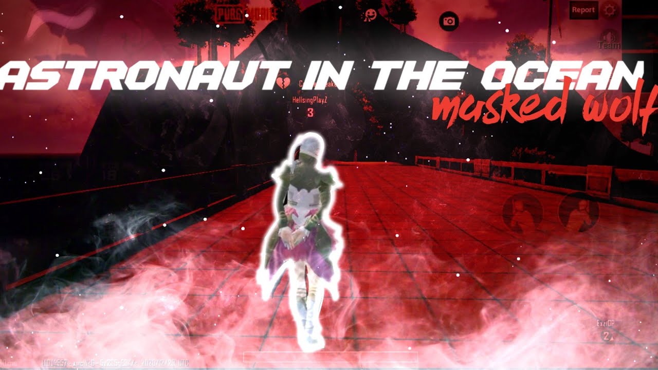 MASKED WOLF-ASTROUNAUT IN THE OCEAN❤️/ft-redmi note 5 pro//PUBG MOBILE MONTAGE//RDX YT