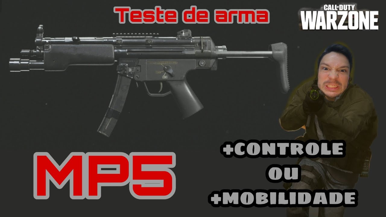 Teste de arma MP5 - Melhores acessórios - Call of duty Warzone/Modern ...