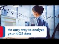 Check out this easy way to analyze your ngs data