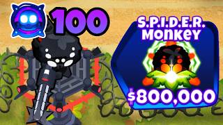 The Level 100 Sniper Paragon Should Be ILLEGAL... (Bloons TD 6)