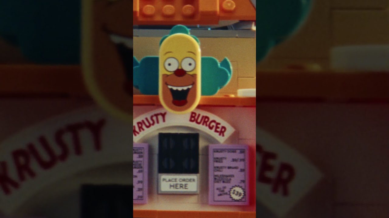LEGO® Icons The Simpsons™: Krusty Burger set! - Irresistible