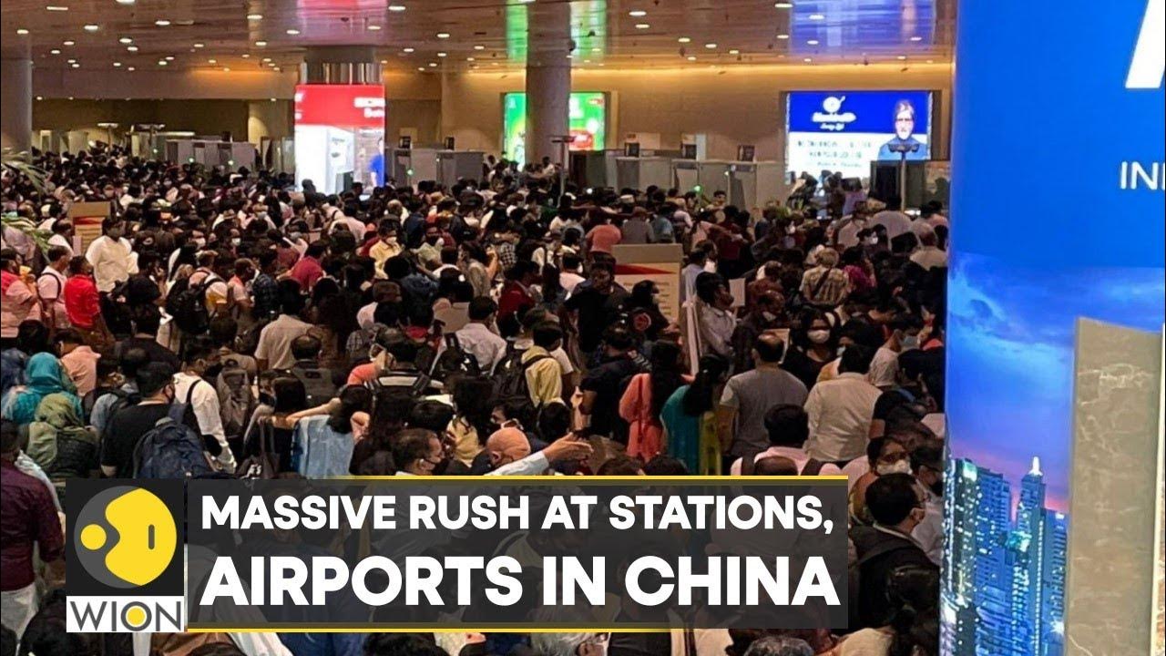 Massive rush at stations, airports in China amid Lunar New Year I WION