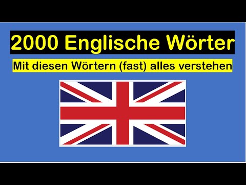 Video: Englische Wörter Schneller Lernen Words