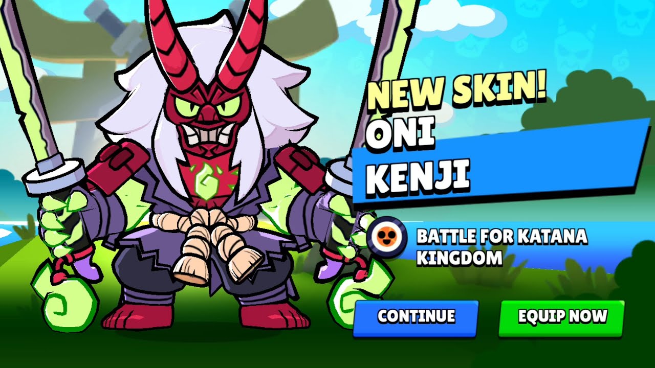 I Unlocked Oni Kenji Skin in Brawl Stars 🔥 - YouTube